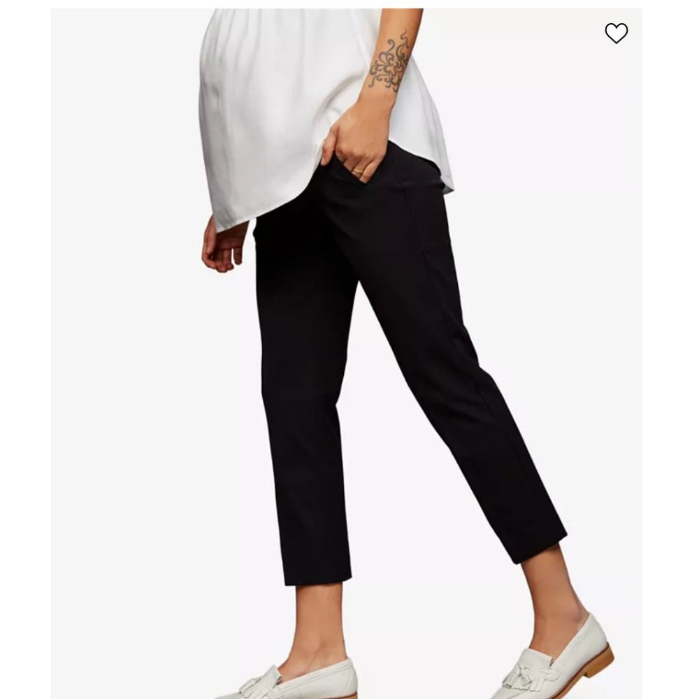 A Pea in the Pod Curie Secret Fit Belly® Slim Ankle Maternity Pants